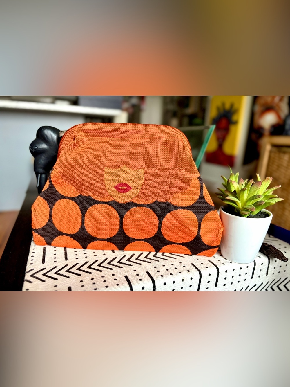Orange or Blue Sista Clutch